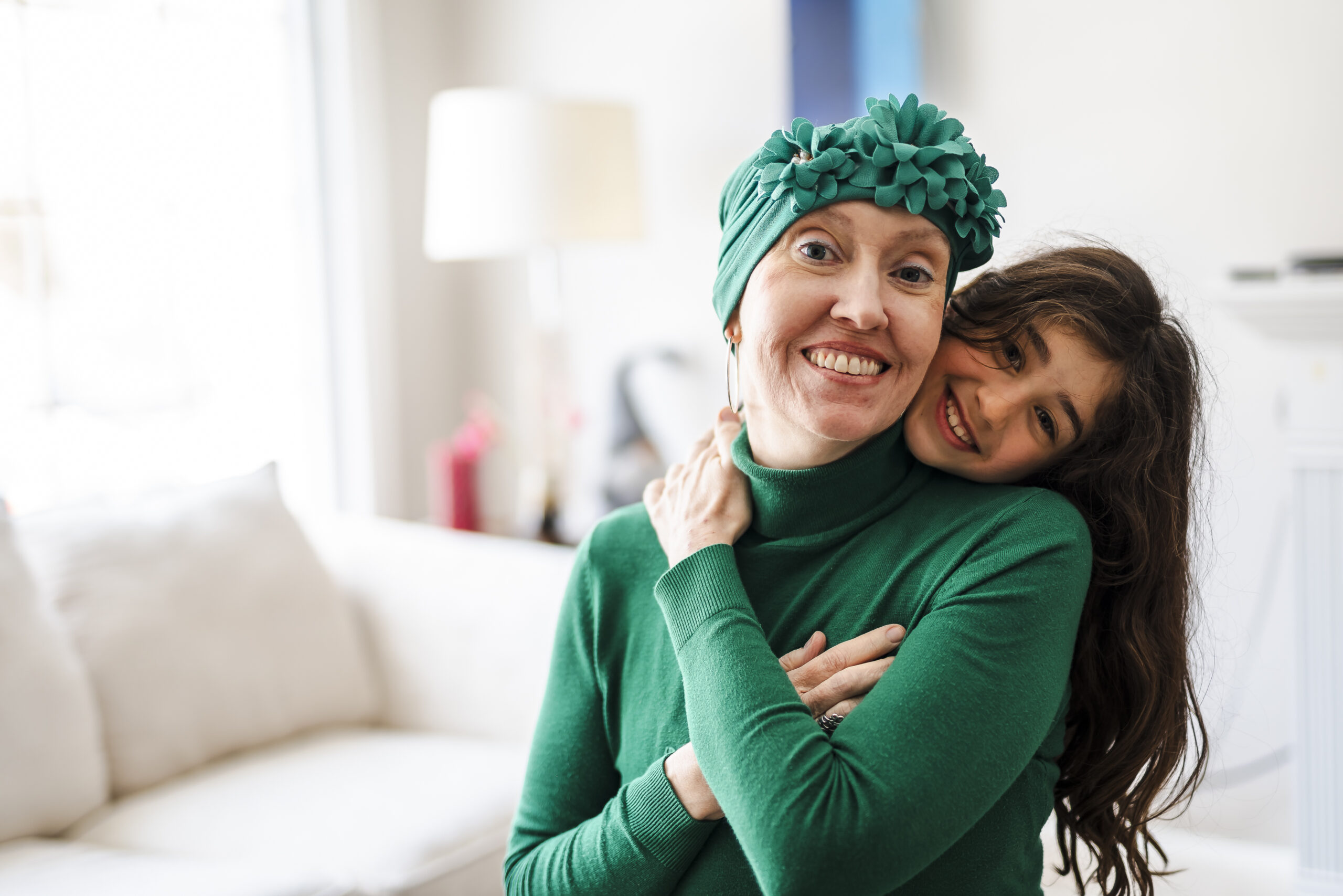 Nankind mom with her daughter