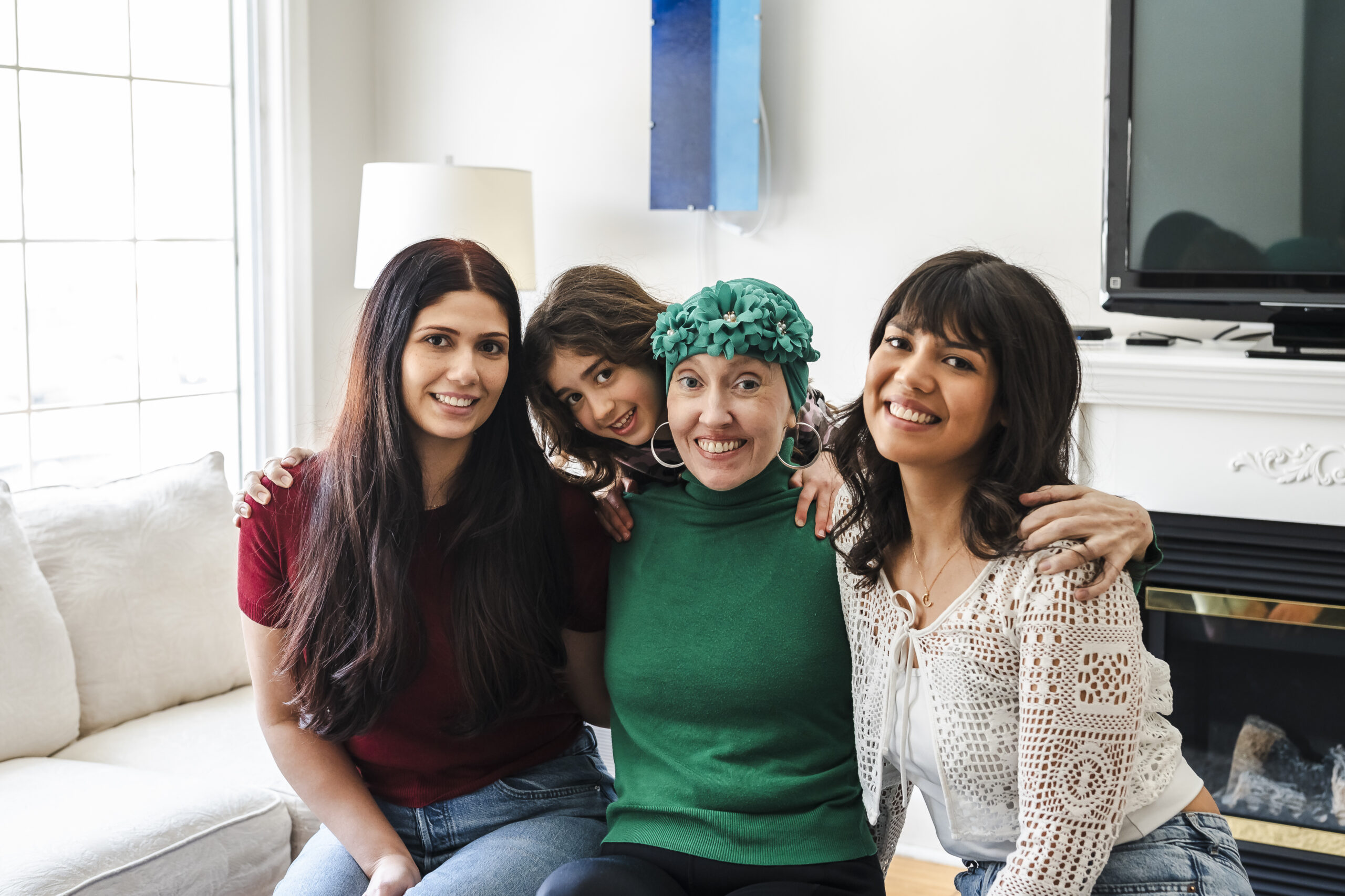 Nankind Parent with her family