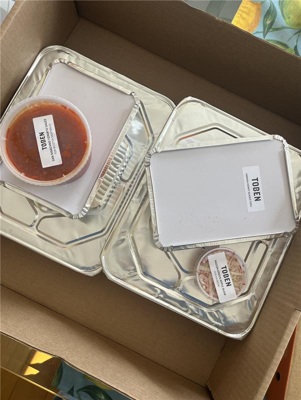 Toben prepared meals