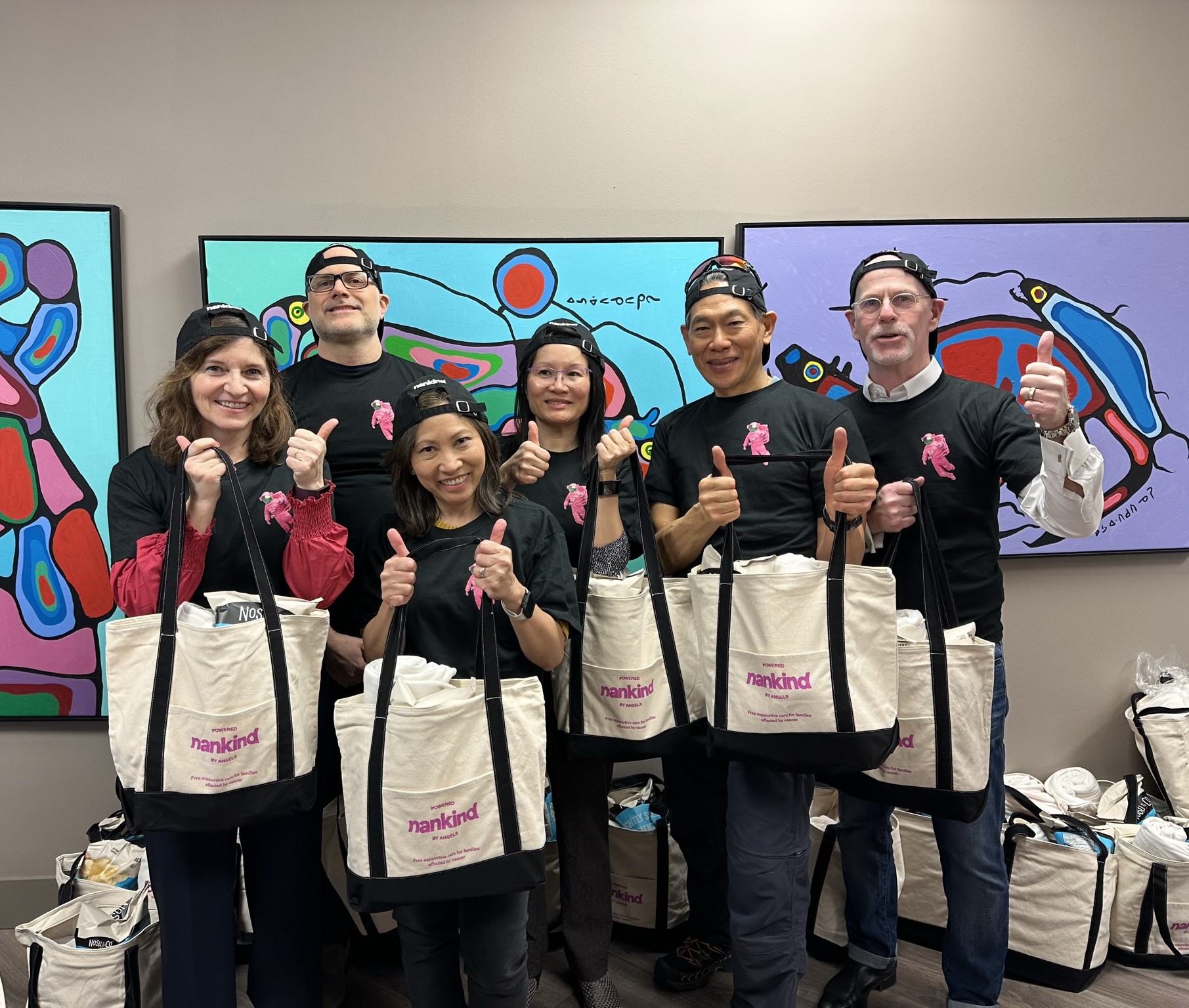 Equifax team after Making Nankind Mom Care BagsJPEG